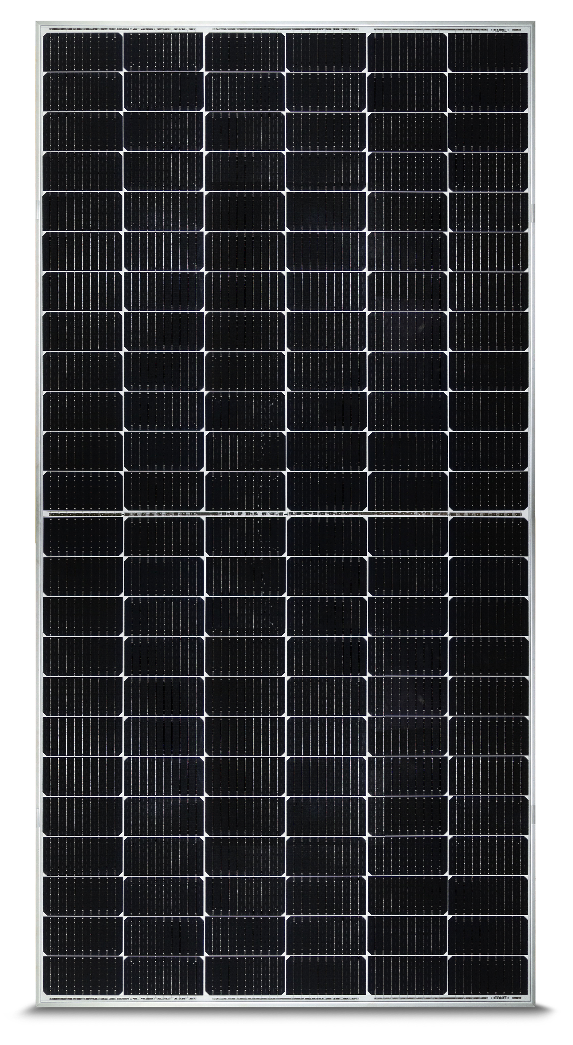 Image showing a PowerHub 3300 solar panel against a white background.